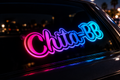 LED Window Name Sign