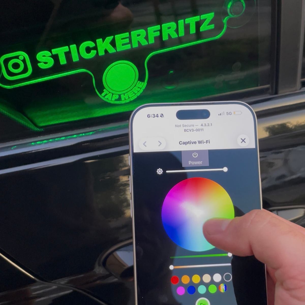 Social Tap Sign