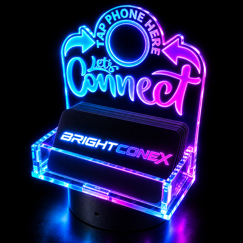 Business Card Holder Lets Connect