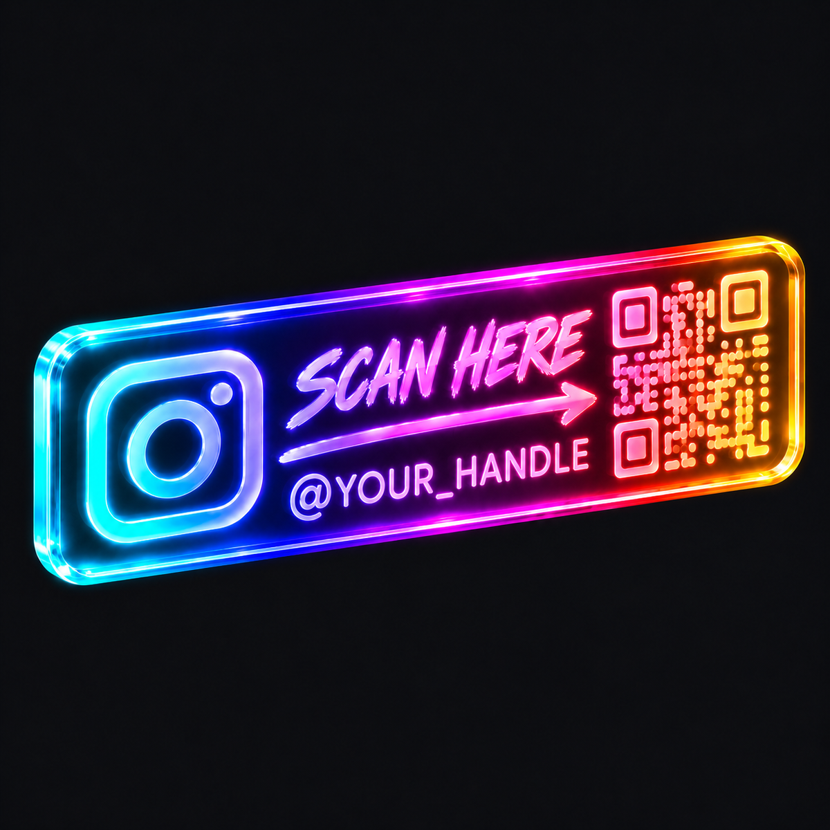Mini Social Tap Sign